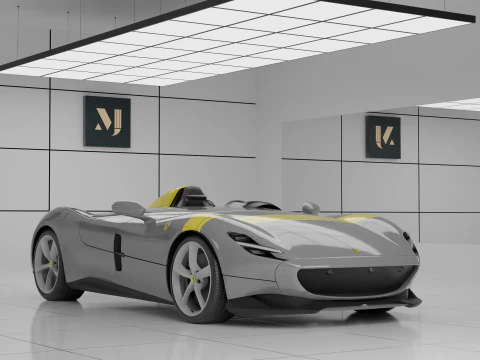 페라리 몬자 SP 3D 모델