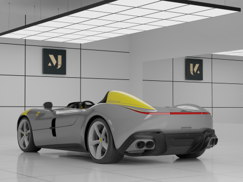 Ferrari Monza SP Model 3D