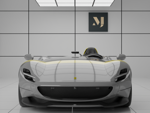 Ferrari Monza SP Model 3D