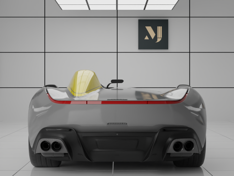 Ferrari Monza SP Model 3D