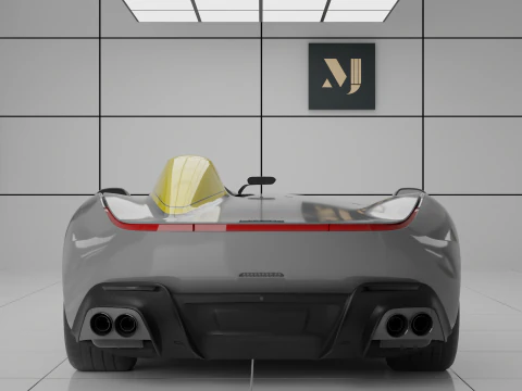 Ferrari Monza SP 3D Model