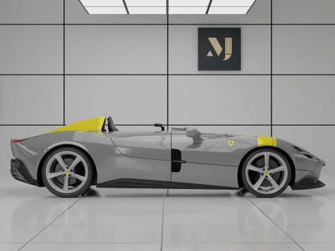 Ferrari Monza SP Model 3D