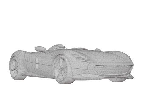 Ferrari Monza SP Model 3D