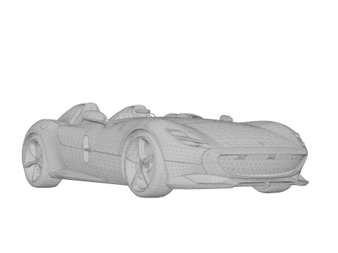 Ferrari Monza SP 2 3D Model