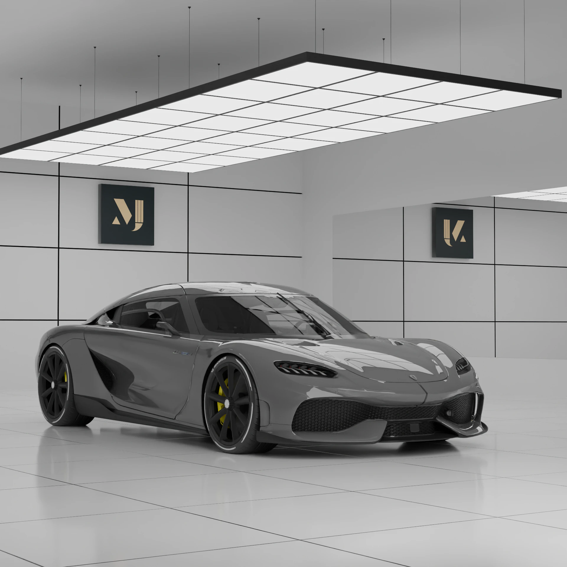 Koenigsegg Gemera 3D Model .c4d .max .obj .3ds .fbx .stl .blend 