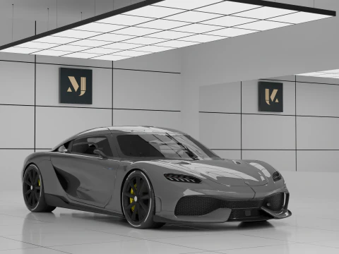 Koenigsegg Gemera 3D Model