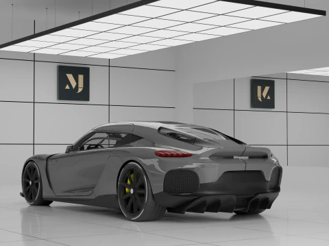 Koenigsegg Gemera 3D Model