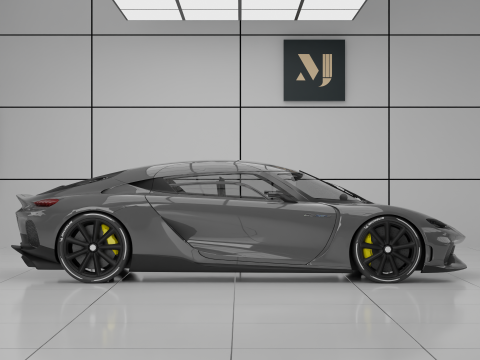 Koenigsegg Gemera Model 3D