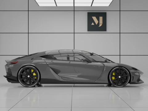 Koenigsegg Gemera 3D Model