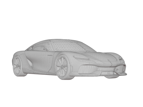 Koenigsegg Gemera Model 3D