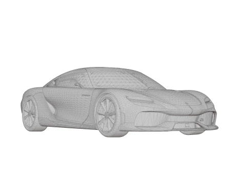 Koenigsegg Gemera 3D Model