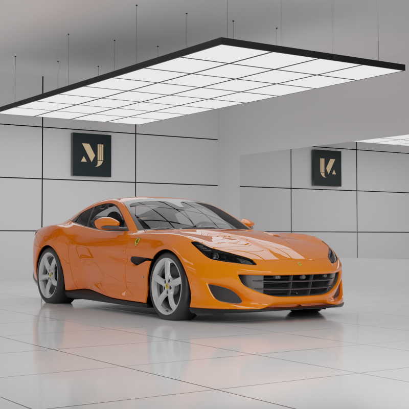 Ferrari Portofino 3D-Modell .c4d .max .obj .3ds .fbx .stl .blend 