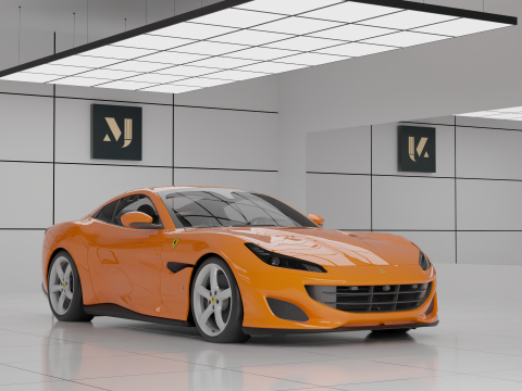 Ferrari Portofino Modello 3D