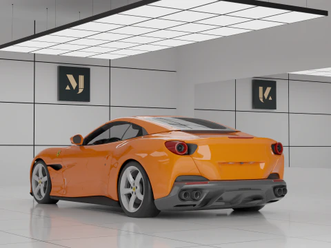 Ferrari Portofino 3D Model