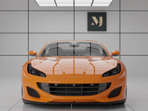 Ferrari Portofino 3D Model