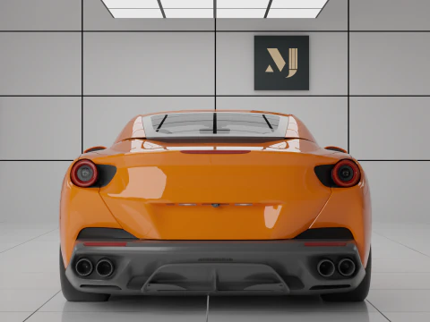 Ferrari Portofino 3D Model