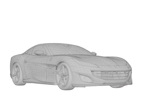 Ferrari Portofino 3D-Modell