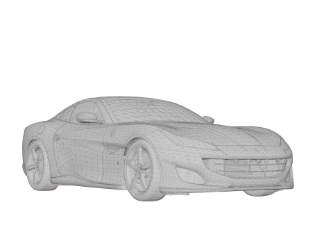 Ferrari Portofino 3D Model