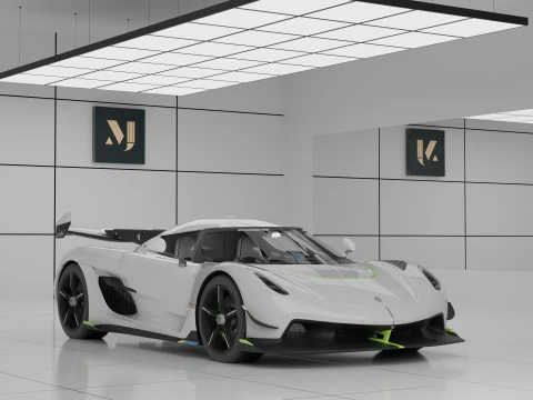 Koenigsegg Jesko Modelo 3D