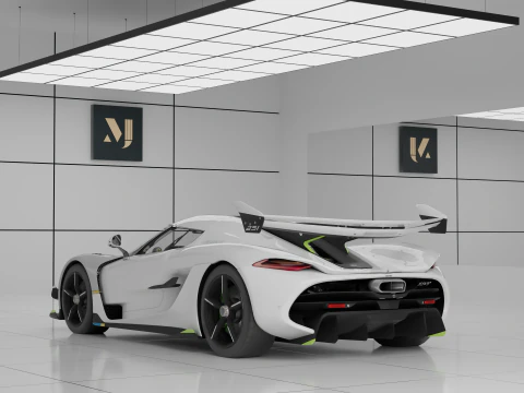 Koenigsegg Jesko 3D Model