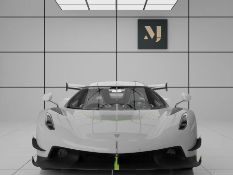 Koenigsegg Jesko 3D Model