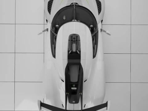 Koenigsegg Jesko 3D Model