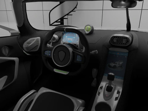 Koenigsegg Jesko 3D Model