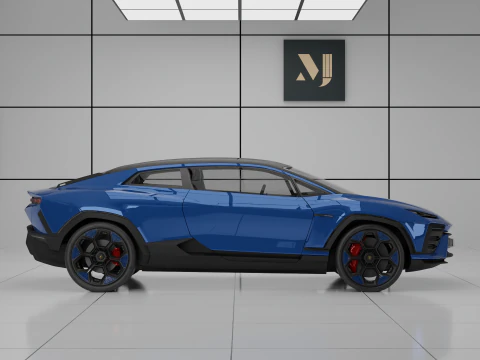 Lanzador 3D Model