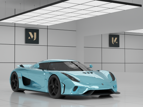 Koenigsegg Regera 3D Model