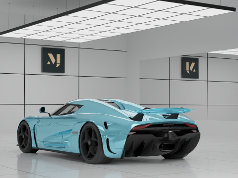 Koenigsegg Regera 3D Model