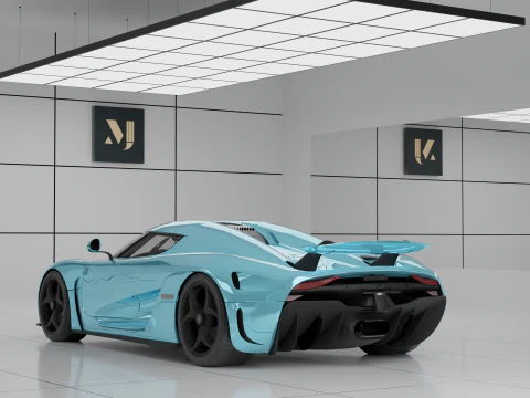 Koenigsegg Regera 3D Model