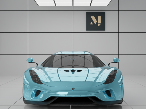 Koenigsegg Regera 3D Model