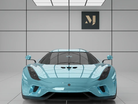 Koenigsegg Regera 3D Model