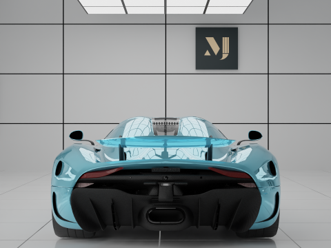 Koenigsegg Regera 3D Model