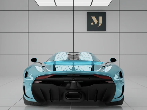 Koenigsegg Regera 3D Model