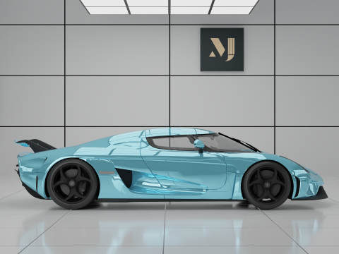 Koenigsegg Regera 3D Model