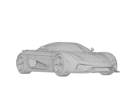 Koenigsegg Regera 3D Model