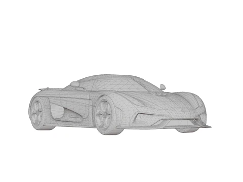 Koenigsegg Regera 3D Model
