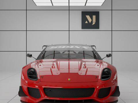 Ferrari 599XX 3D 모델