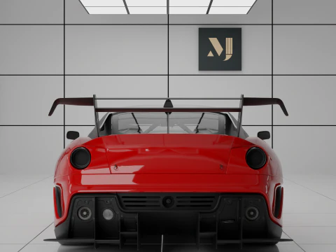 Ferrari 599XX 3D Model