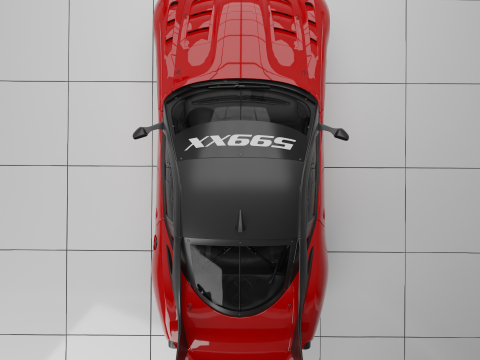 Ferrari 599XX 3D 모델