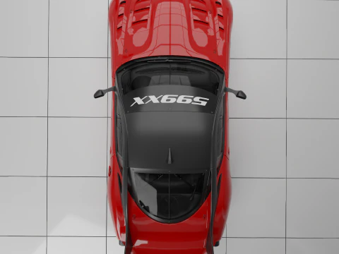 Ferrari 599XX 3D Model