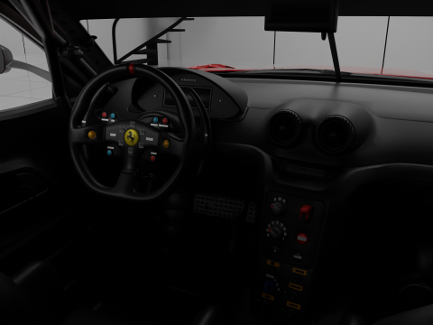 Ferrari 599XX 3D 모델