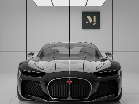 Bugatti Atlantic 3D Model