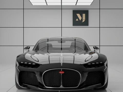 Bugatti Atlantyk Model 3D