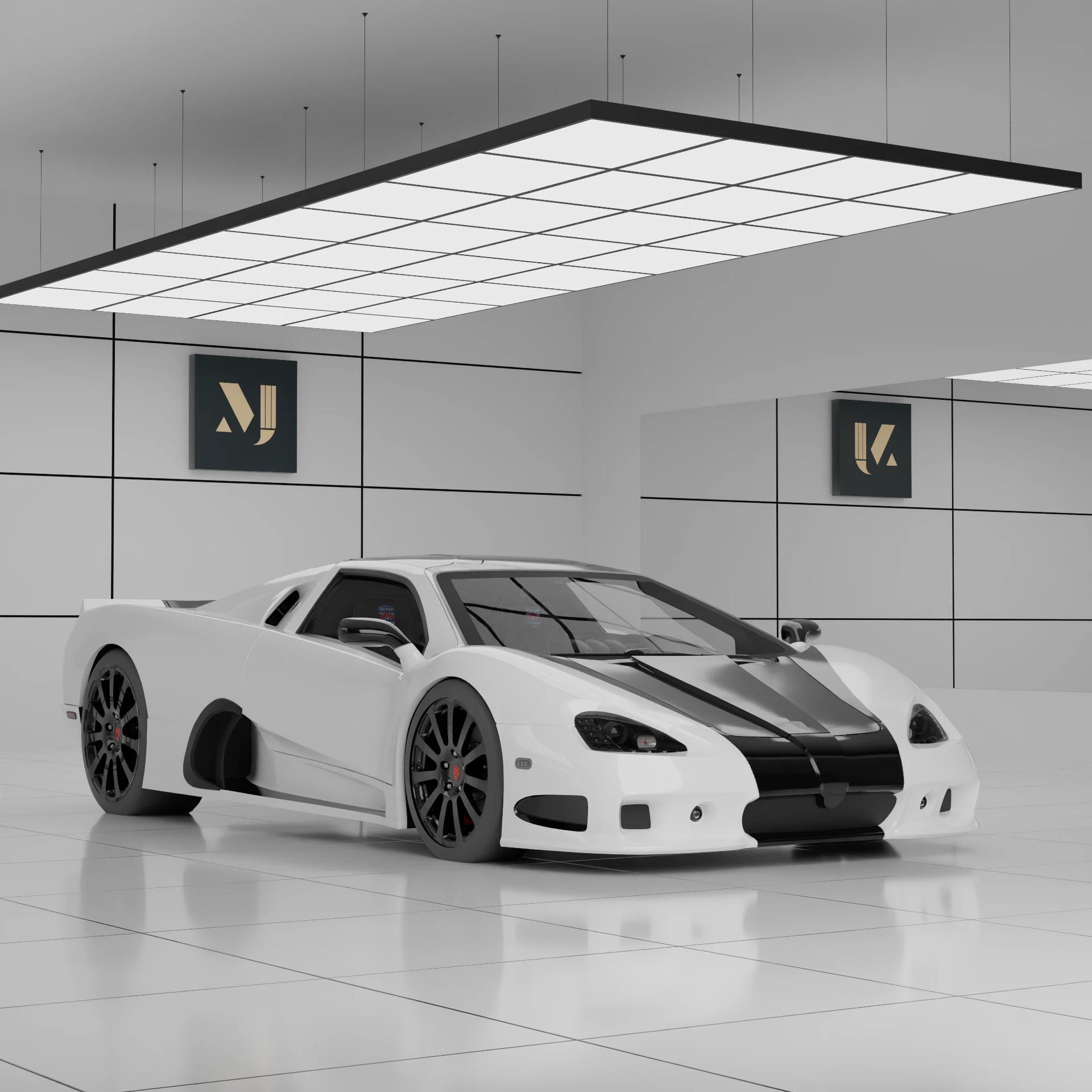 SSC Ultimate Aero TT 3D Model .c4d .max .obj .3ds .fbx .stl .blend 