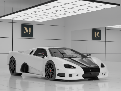SSC Ultimate Aero TT 3Dモデル