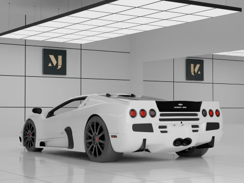 SSC Ultimate Aero TT 3D Model