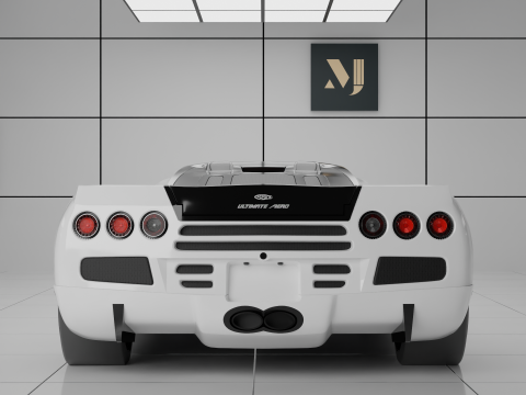 SSC Ultimate Aero TT 3D Модель