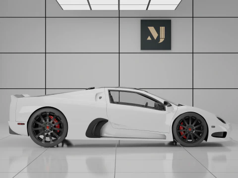 SSC Ultimate Aero TT 3D Model